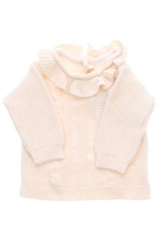 Kinderpullover Unbranded, Größe 0-1m/ 50 cm, Farbe Ecru, Preis 8,63 €
