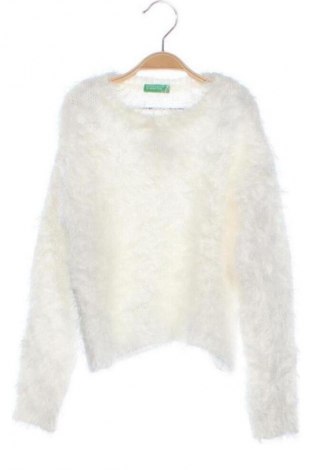 Kinderpullover United Colors Of Benetton, Größe 7-8y/ 128-134 cm, Farbe Weiß, Preis € 11,99