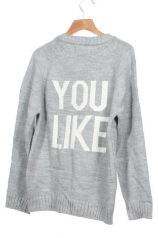 Kinderpullover Zara, Größe 9-10y/ 140-146 cm, Farbe Grau, Preis € 10,99
