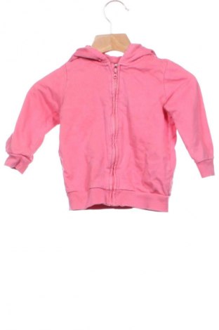 Kinder Sweatshirts H&M, Größe 9-12m/ 74-80 cm, Farbe Rosa, Preis 11,20 €