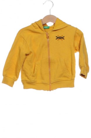 Kinder Sweatshirts United Colors Of Benetton, Größe 12-18m/ 80-86 cm, Farbe Gelb, Preis 10,99 €