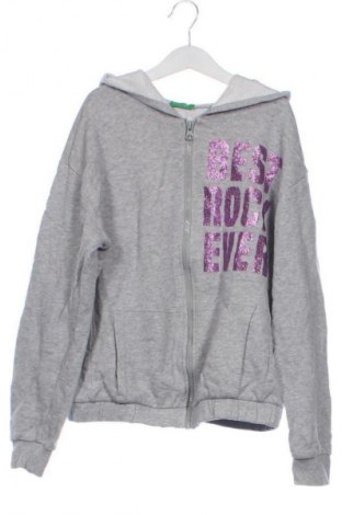 Kinder Sweatshirts United Colors Of Benetton, Größe 7-8y/ 128-134 cm, Farbe Grau, Preis € 10,99