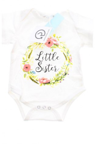 Kinder-Body Unbranded, Größe 9-12m/ 74-80 cm, Farbe Weiß, Preis € 9,21