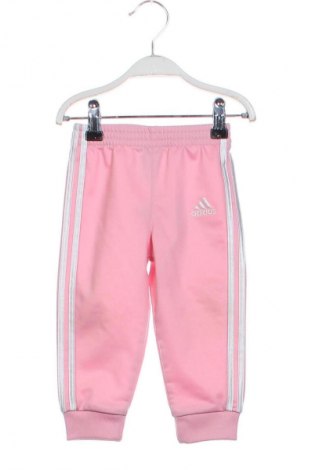 Παιδική κάτω φόρμα Adidas, Μέγεθος 12-18m/ 80-86 εκ., Χρώμα Ρόζ , Τιμή 15,36 €
