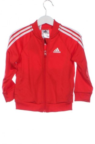 Dziecięca sportowa bluza Adidas, Rozmiar 18-24m/ 86-98 cm, Kolor Czerwony, Cena 75,99 zł