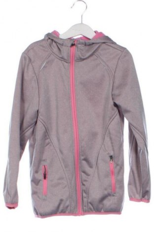 Kinderjacke Crivit, Größe 6-7y/ 122-128 cm, Farbe Grau, Preis 17,99 €