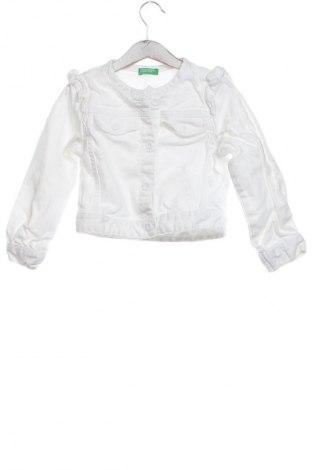 Kinderjacke United Colors Of Benetton, Größe 3-4y/ 104-110 cm, Farbe Weiß, Preis € 19,43