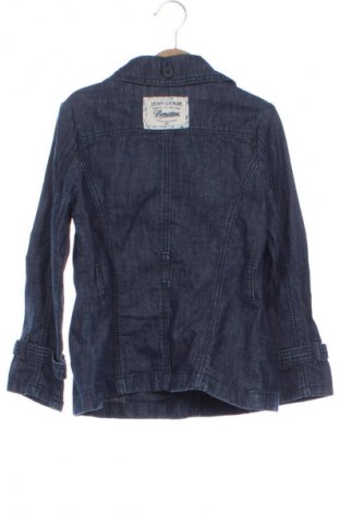 Kinderjacke United Colors Of Benetton, Größe 5-6y/ 116-122 cm, Farbe Blau, Preis 19,37 €