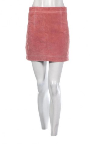 Bőrszoknya Mango, Méret S, Szín Hamurózsaszín, Ár 14 319 Ft
