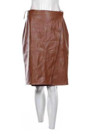 Кожена пола Mona, Размер XL, Цвят Кафяв, Цена 6,64 €