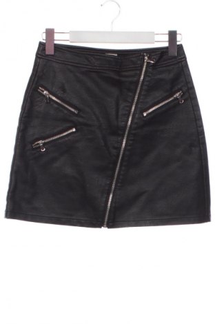 Δερμάτινη φούστα Pimkie, Μέγεθος XXS, Χρώμα Μαύρο, Τιμή 5,99 €