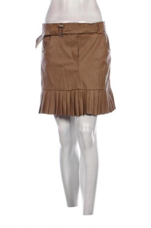 Lederrock Unbranded, Größe S, Farbe Beige, Preis 18,45 €