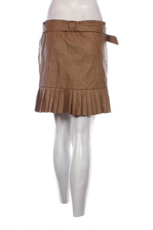 Lederrock Unbranded, Größe S, Farbe Beige, Preis 18,45 €