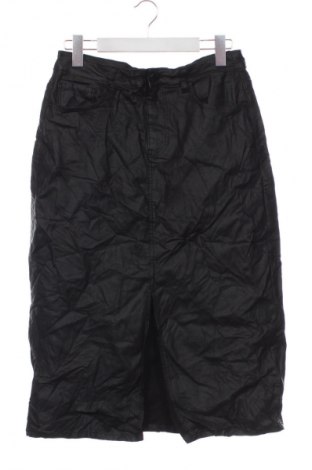 Lederrock VILA, Größe M, Farbe Schwarz, Preis € 33,99