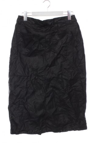 Lederrock VILA, Größe M, Farbe Schwarz, Preis € 33,99