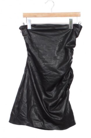 Lederkleid Zara, Größe M, Farbe Schwarz, Preis 6,99 €