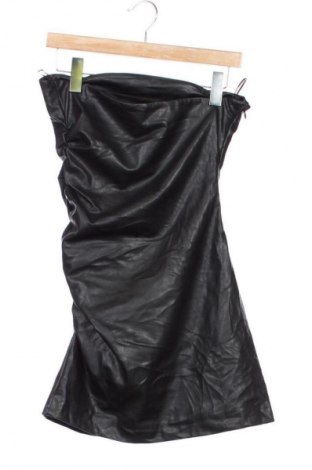 Lederkleid Zara, Größe M, Farbe Schwarz, Preis 6,99 €