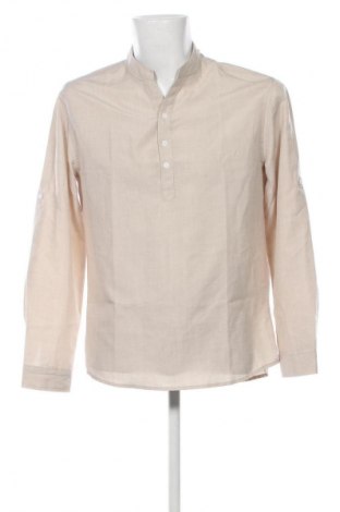 Męska bluzka Manfinity, Rozmiar M, Kolor Beżowy, Cena 74,00 zł