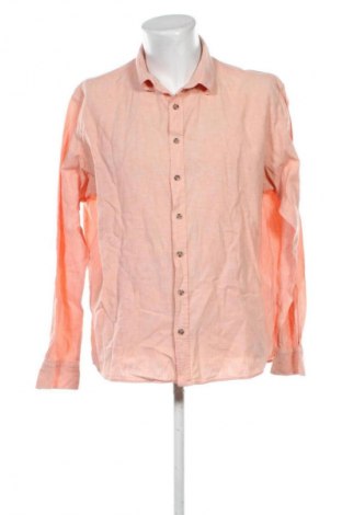 Ανδρικό πουκάμισο AC & CO, Μέγεθος XXL, Χρώμα Πορτοκαλί, Τιμή 17,38 €