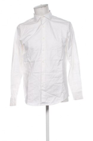 Ανδρικό πουκάμισο BOSS, Μέγεθος L, Χρώμα Λευκό, Τιμή 48,99 €