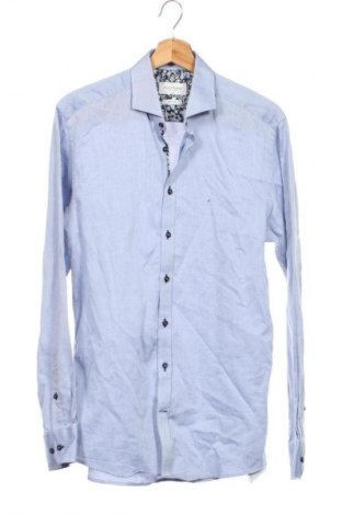 Męska koszula Bruun & Stengade, Rozmiar M, Kolor Niebieski, Cena 151,00 zł