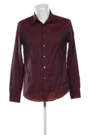 Cămașă de bărbați Calvin Klein, Mărime M, Culoare Roșu, Preț 180,96 Lei