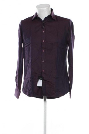 Męska koszula Dressmann, Rozmiar M, Kolor Fioletowy, Cena 76,99 zł