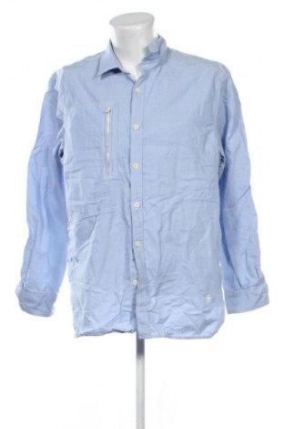 Ανδρικό πουκάμισο G-Star Raw, Μέγεθος XXL, Χρώμα Μπλέ, Τιμή 36,99 €