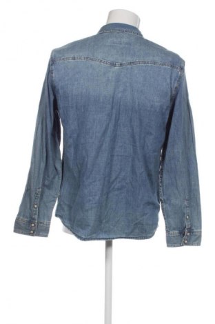 Cămașă de bărbați Guess, Mărime L, Culoare Albastru, Preț 172,99 Lei