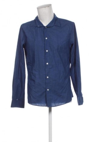 Мъжка риза H&M, Размер L, Цвят Син, Цена 14,77 €