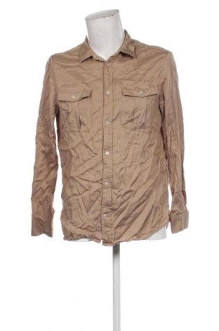 Ανδρικό πουκάμισο H&M, Μέγεθος M, Χρώμα  Μπέζ, Τιμή 27,68 €