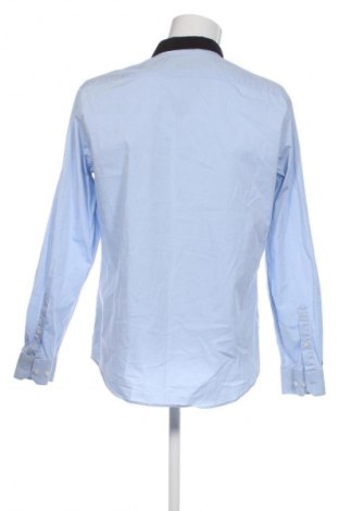 Мъжка риза H&M, Размер L, Цвят Син, Цена 12,27 €