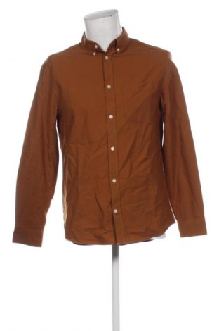 Мъжка риза H&M, Размер M, Цвят Кафяв, Цена 12,78 €