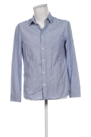 Herrenhemd H&M L.O.G.G., Größe M, Farbe Blau, Preis 7,99 €