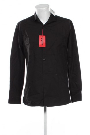 Męska koszula Hugo Boss, Rozmiar XL, Kolor Czarny, Cena 412,99 zł