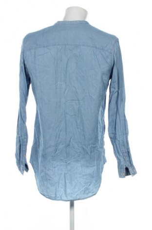 Ανδρικό πουκάμισο Jack & Jones, Μέγεθος L, Χρώμα Μπλέ, Τιμή 17,36 €