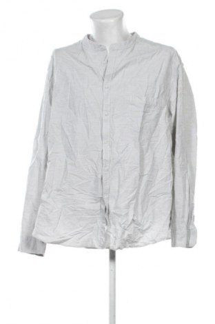 Ανδρικό πουκάμισο Kiabi, Μέγεθος 5XL, Χρώμα Γκρί, Τιμή 10,99 €