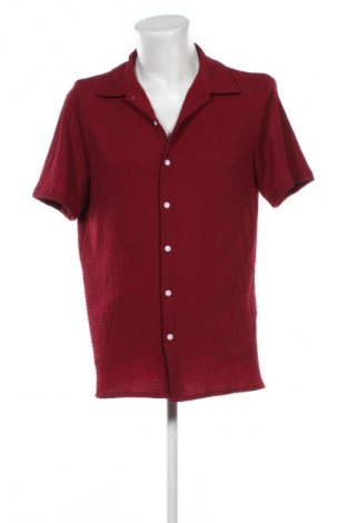 Męska koszula Manfinity, Rozmiar S, Kolor Czerwony, Cena 91,09 zł