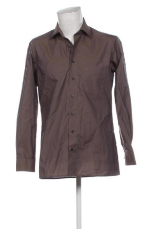 Cămașă de bărbați Olymp, Mărime M, Culoare Maro, Preț 146,91 Lei