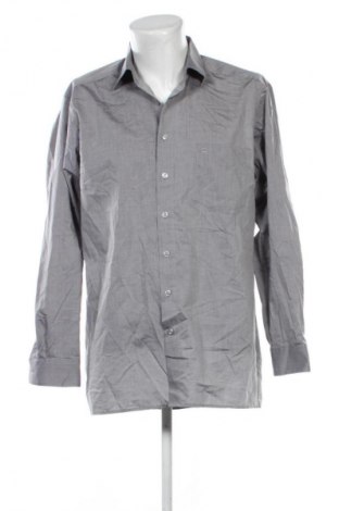 Ανδρικό πουκάμισο Olymp, Μέγεθος XL, Χρώμα Γκρί, Τιμή 12,99 €