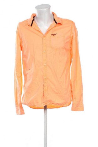 Męska koszula Superdry, Rozmiar XL, Kolor Pomarańczowy, Cena 107,99 zł