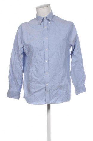 Męska koszula Tommy Hilfiger, Rozmiar L, Kolor Niebieski, Cena 203,62 zł