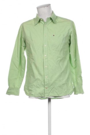 Ανδρικό πουκάμισο Tommy Hilfiger, Μέγεθος M, Χρώμα Πράσινο, Τιμή 30,99 €