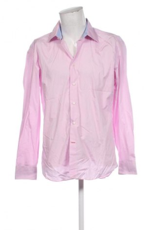 Męska koszula Tommy Hilfiger, Rozmiar XL, Kolor Różowy, Cena 143,99 zł