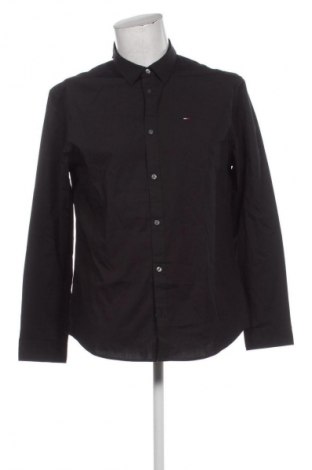 Мъжка риза Tommy Jeans, Размер XL, Цвят Черен, Цена 56,24 €