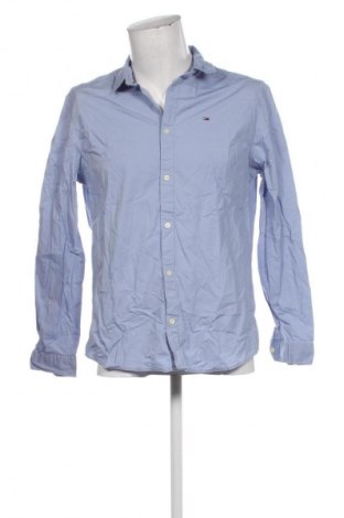 Cămașă de bărbați Tommy Jeans, Mărime XL, Culoare Albastru, Preț 443,99 Lei