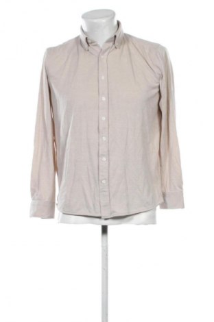 Мъжка риза Unbranded, Размер M, Цвят Екрю, Цена 14,83 €
