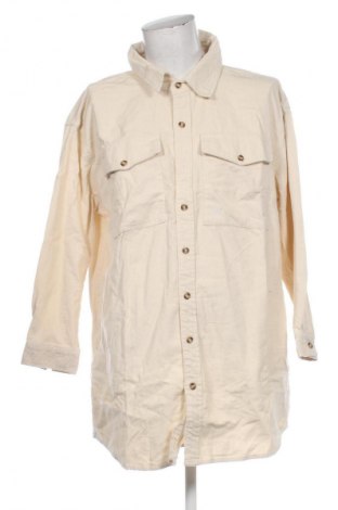 Ανδρικό πουκάμισο Urban Classics, Μέγεθος 4XL, Χρώμα  Μπέζ, Τιμή 36,99 €