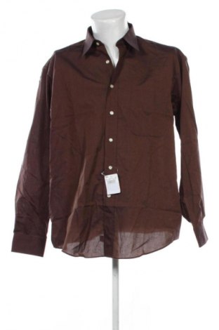 Męska koszula Vroom & Dreesmann, Rozmiar L, Kolor Brązowy, Cena 128,60 zł