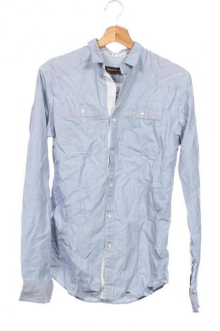 Męska koszula Zara, Rozmiar S, Kolor Niebieski, Cena 46,99 zł
